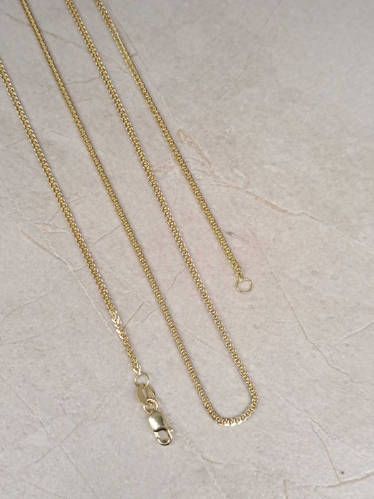 Złoty łańcuszek 60 cm Lisi Ogon 14K pr. 585 Piękny Polecam !