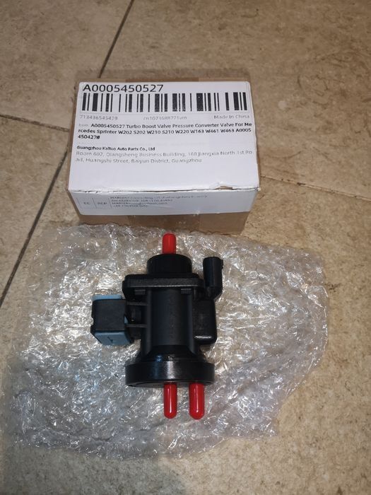 Клапан управление турбины Мерседес спринтер Вито W210