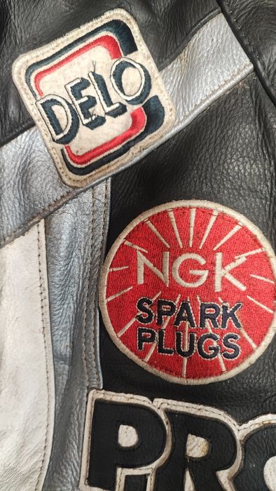 Мотокуртка кожаная с защитой,probiker,мотозахист, шкіряна,красная,