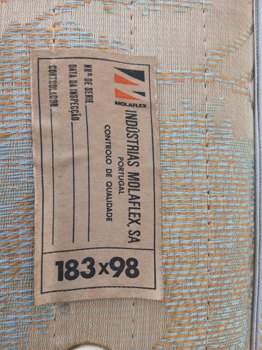 Colchão  cama solteiro  Molaflex