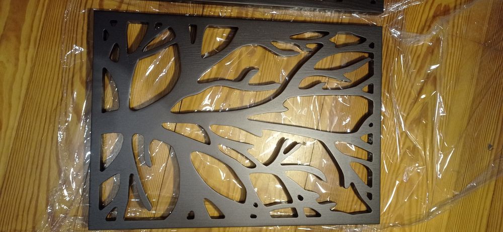 Piękny obraz ażurowy 3-częściowy ze sklejki.