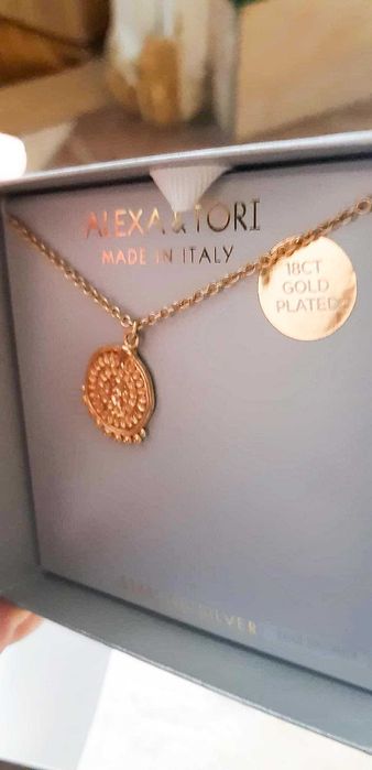 Włoski złoty naszyjnik 18ct - Alexa & Tori