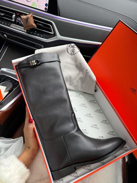 Чоботи Hermes Jumping Boot Black