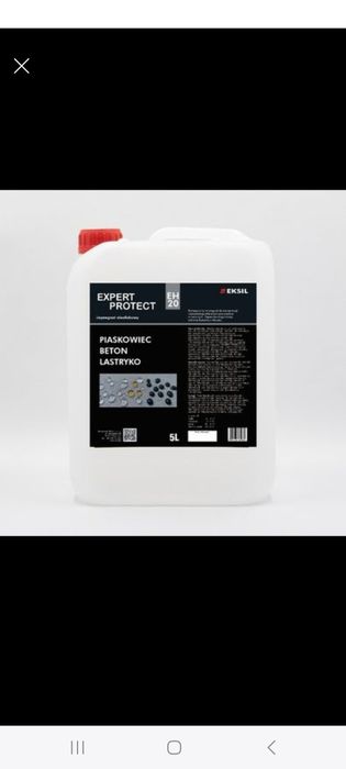 Impregnat do kostki, kamienia, betonu Produkt Roku EKSIL EH 20 5L