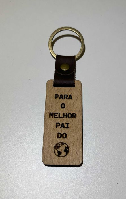 Porta Chaves PERSONALIZÁVEL - Presente para o Dia do Pai