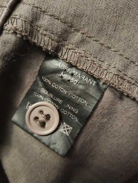 Isabel Marant spódnica khaki skirt 100% bawełna dobry skład