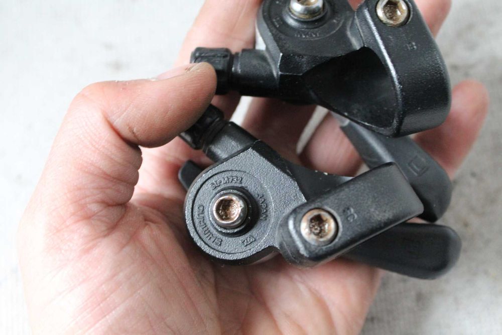 manetki rowerowe THUMB shimano deore XT 3x7s 7 speed era SL-M732  4h152