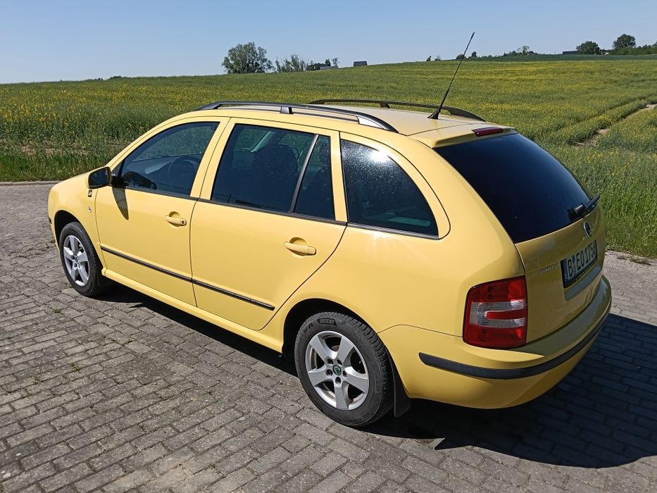 Skoda Fabia combi lift 1.4 benz klima alufelgi hak