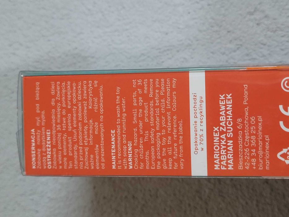 Klocki konstrukcyjne mini wafle farma Marioinex 120szt - Dżungla