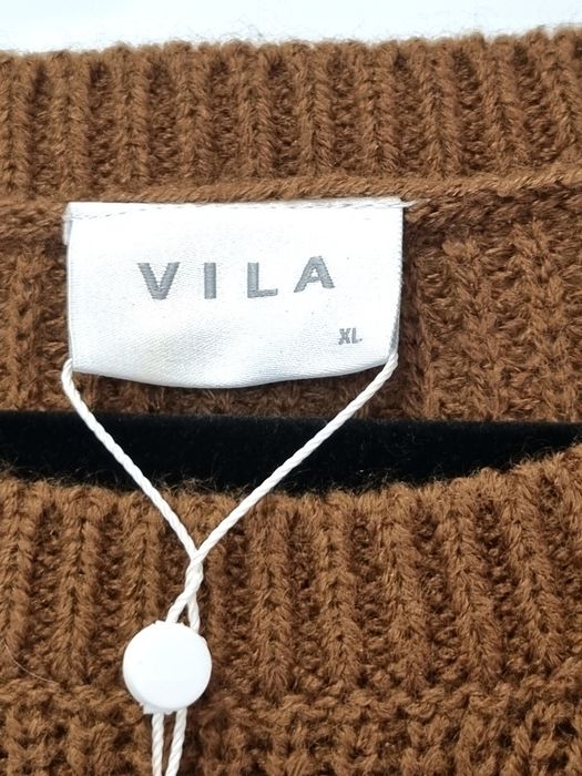 Sweter Vila Vioa Knit O-Neck L/S Pattern Top roz. 42/XL