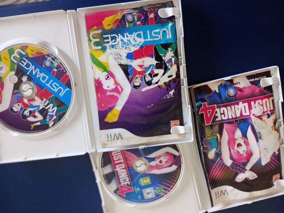 Just Dance 3 e Just Dance 4 para Wii
