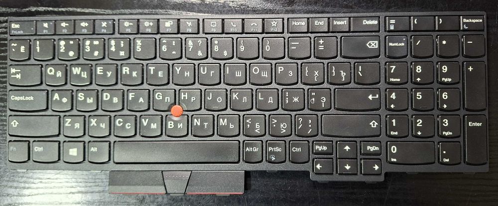 Оригінальна клавіатура для ноутбука Lenovo ThinkPad L15 Gen2