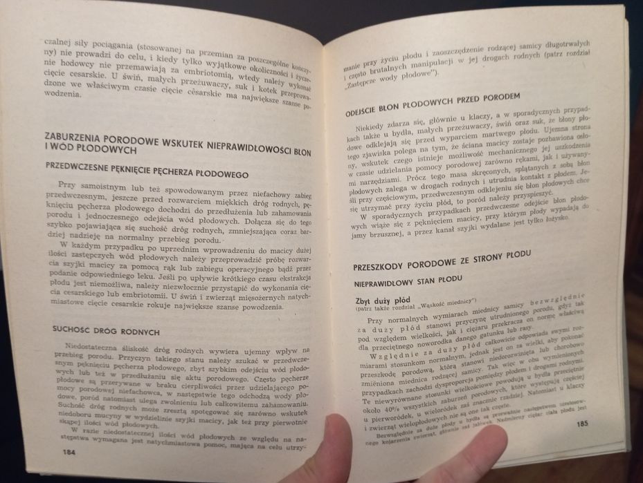 "Położnictwo weterynaryjne" Baier&Schaetz