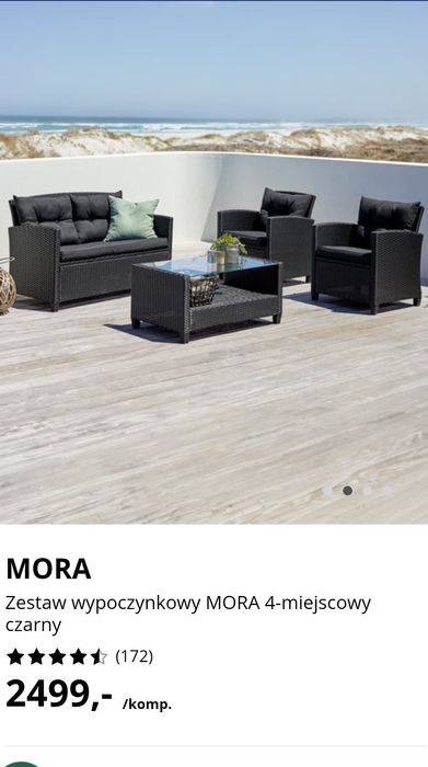 Jysk zestaw Mora - części box 2x2