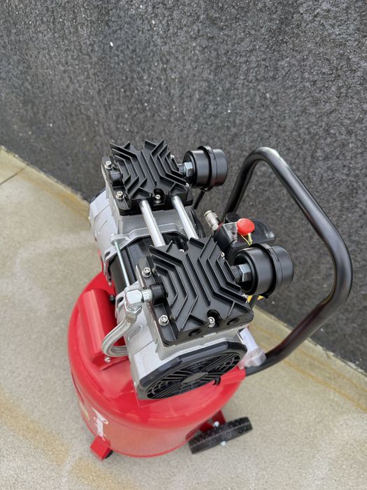 Compressor de ar 50 litros silencioso vertical