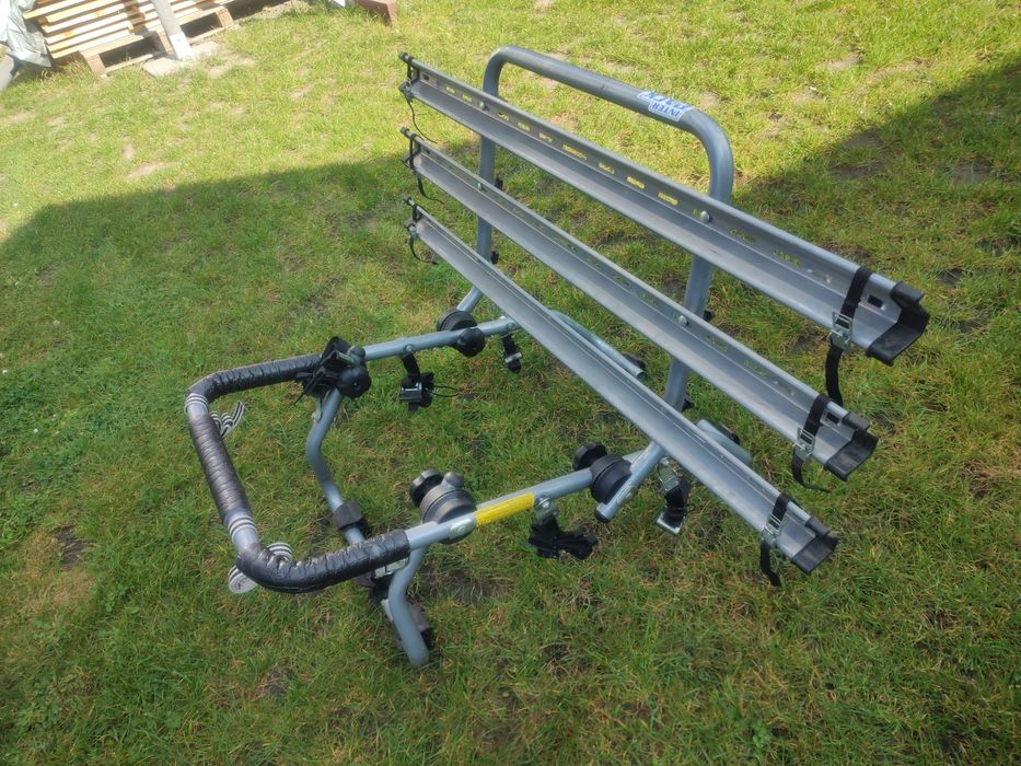 Bagażnik rowerowy na tylną klapę 3 rowery.