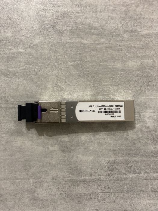 SFP 0.1-1SM-1310nm-20SC 155Mbps / SFP 0.1-1SM-1550nm-20SC 155Mbps