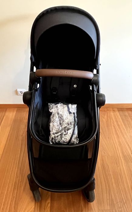 Trio Maxi Cozi 3 Essential Graphite Conversível (Carrinho + Cadeira Pebble 360 Pro+ (com adaptadores)+Base FamilyFix 360).Pode ser vendido em separado