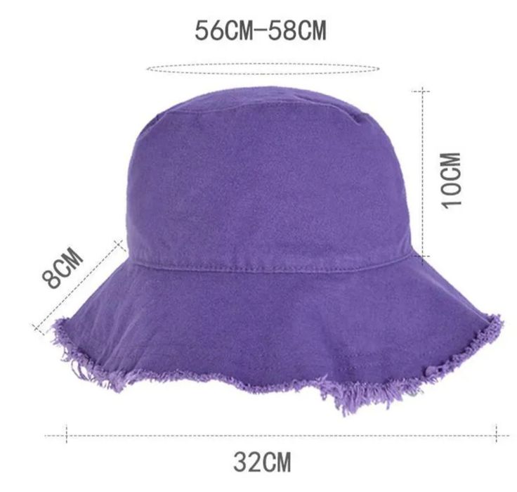 Панама жіноча бавовняна універсальна з бахрамою