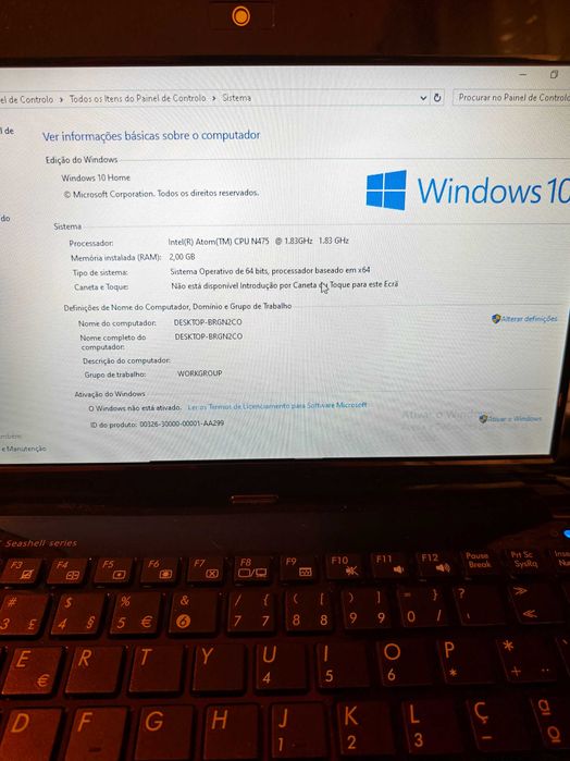 Notebook Asus Eee pc 1015PED Seashell series