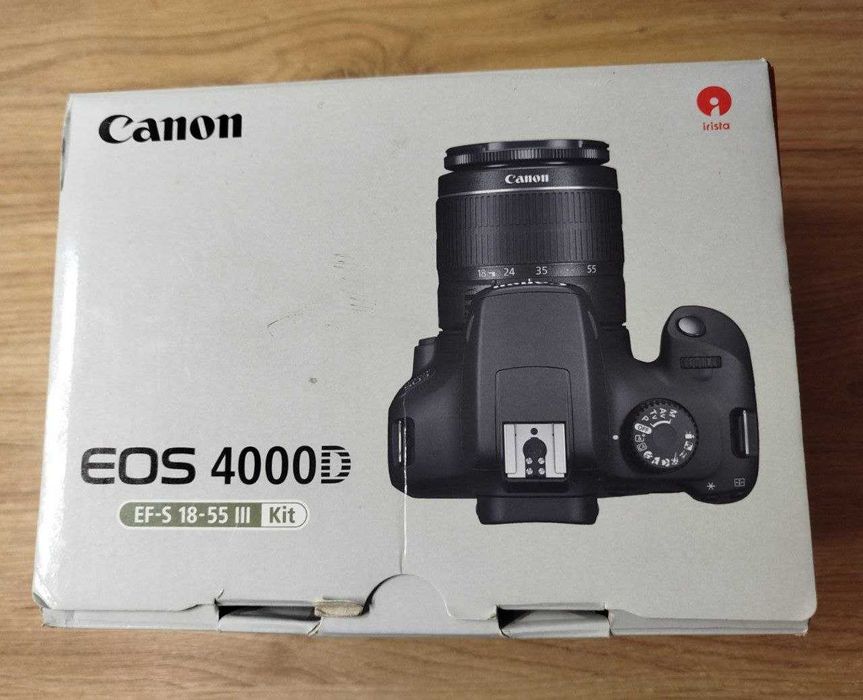 Цифровий фотоапарат Canon EOS 4000D EF-S 18-55mm