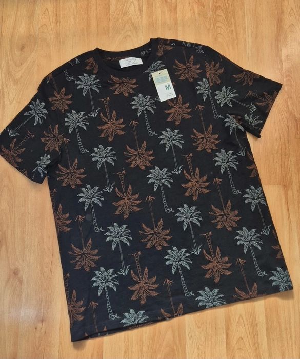 Koszulka meska w palmy Primark r.M/L