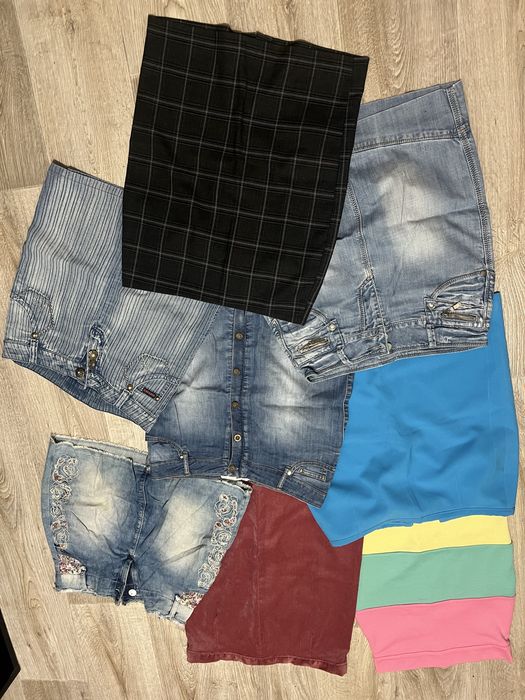 Штани, джинсові спідниці, шорти
