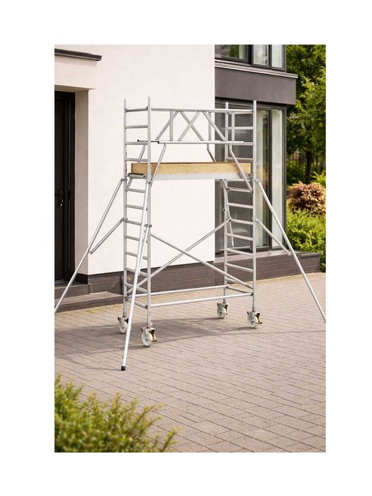 NOWE! Rusztowanie aluminiowe jezdne AKSO  4,2 m M&M