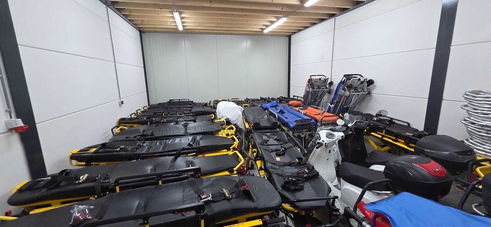 Material medico / emergencia INEM, Bombeiros, Proteçao Civil, Privado