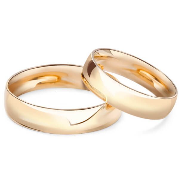 Złota obrączka Staviori