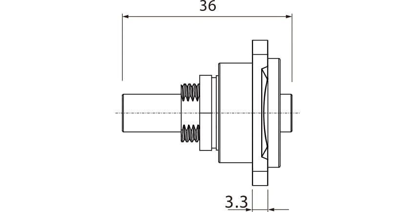Roxtone RAMJ3FD – gniazdo jack 3,5 mm stereo