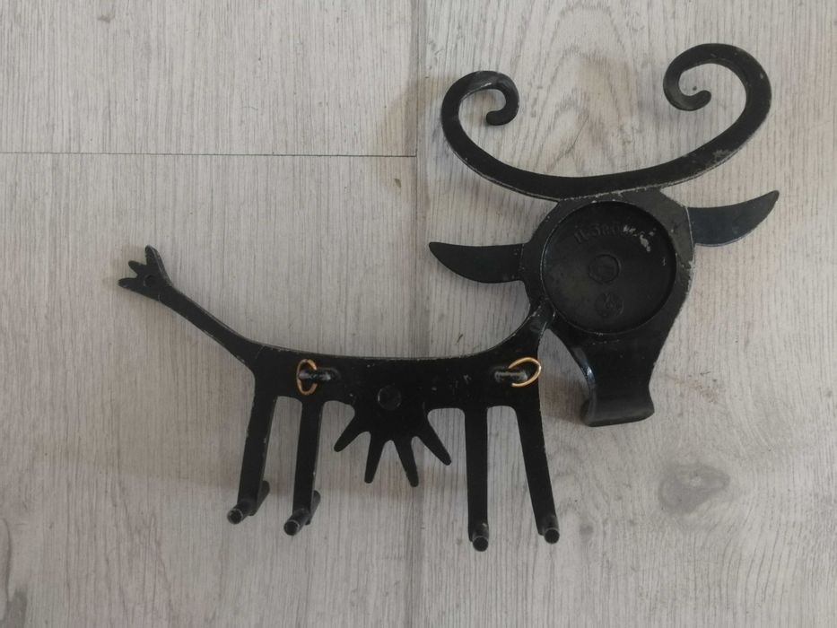 Корова/COW_WALL, винтажная вешалка для одежды с крючками