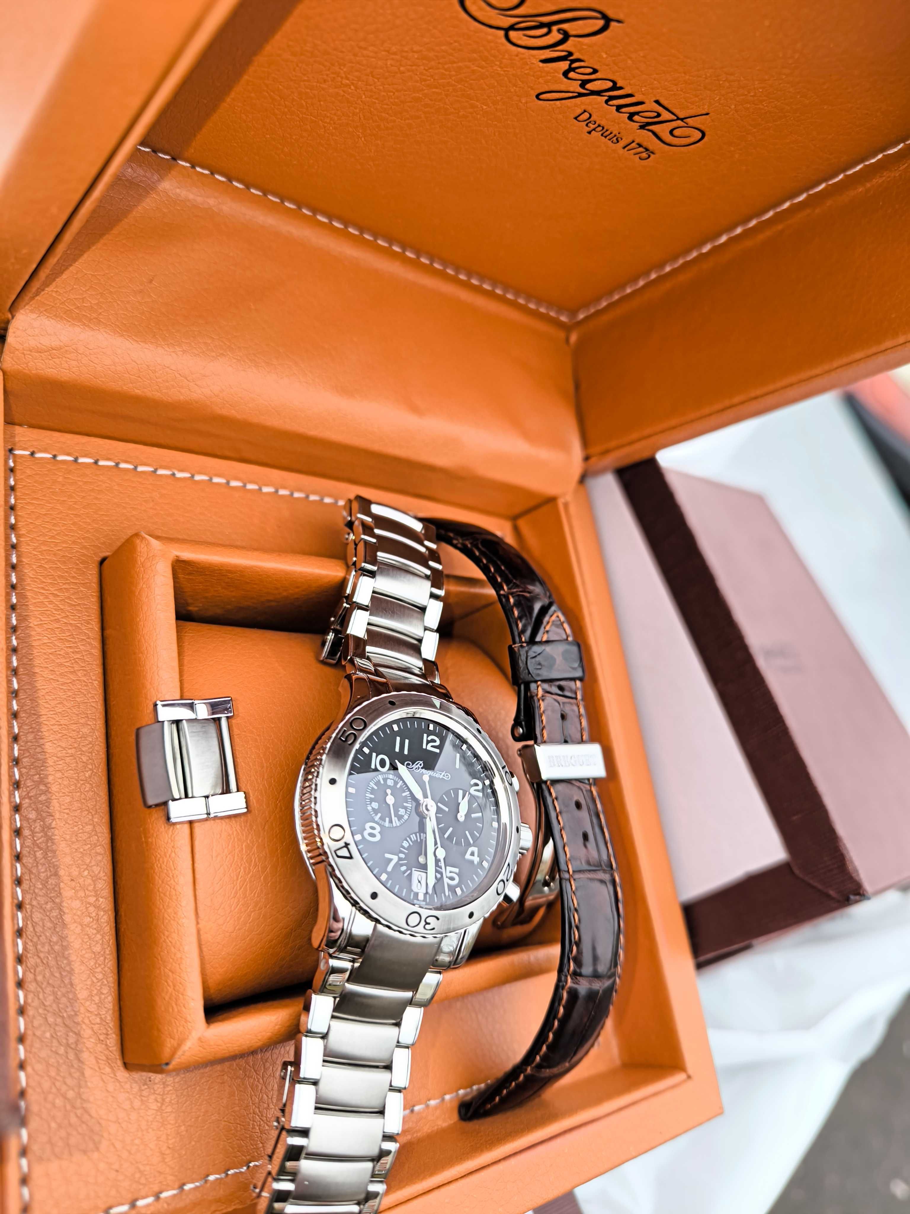 Zegarek Breguet Type XX Transatlantique Automatic Warszawa Bia o ka OLX .pl