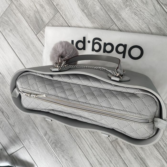 Obag standard szary grigio chiaro wavy