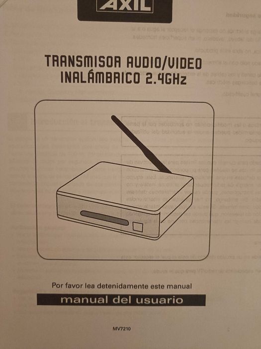 Emissor e receptor áudio/video doméstico