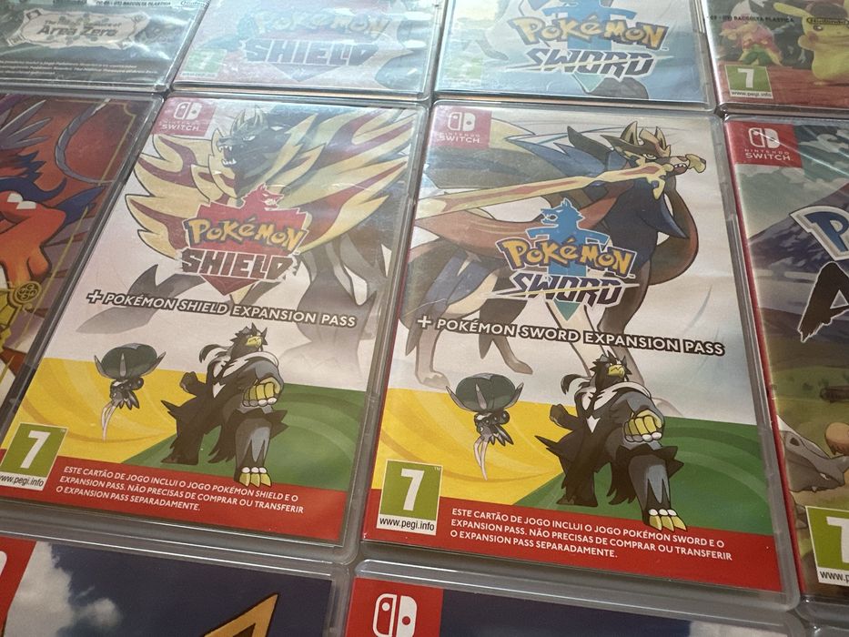 Jogos Pokémon Nintendo Switch