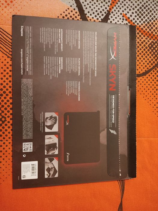 Tapete de rato HyperX Skyn Speed - NOVO