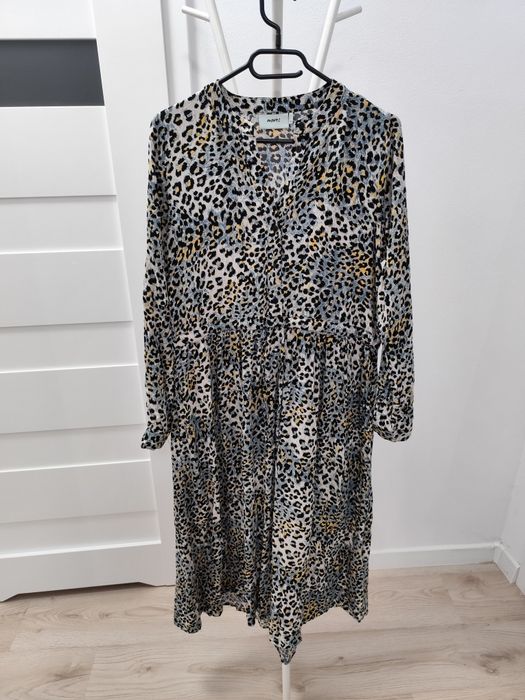 Sukienka w panterkę S ciąża karmienie