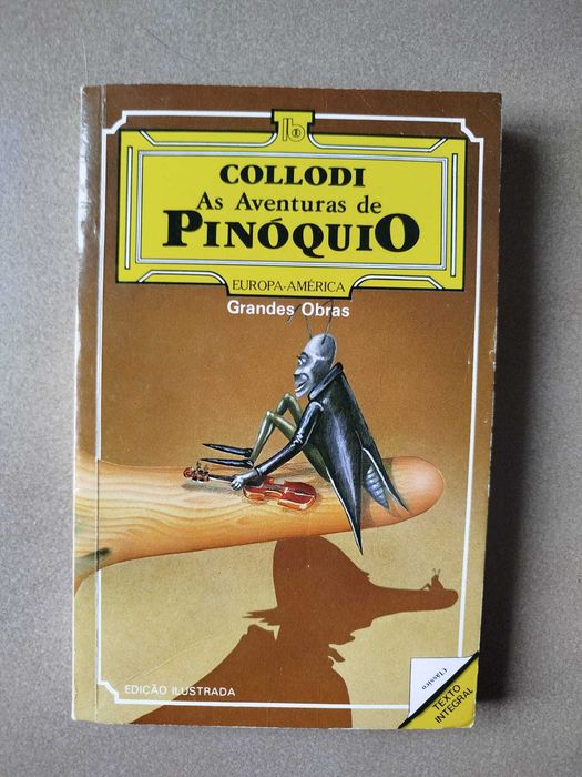 Livro As aventuras de Pinoquio de Collodi