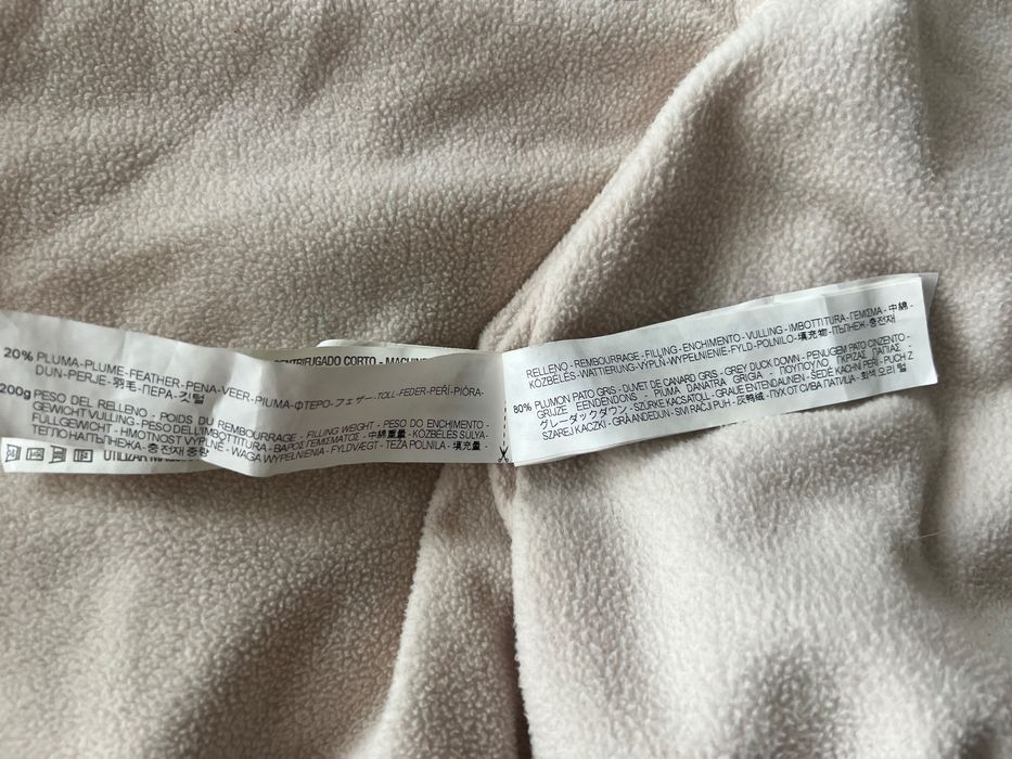 Puchowa kurtka damska Zara