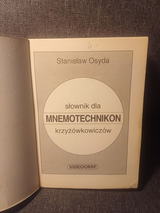 Stanisław Osyda Kieszonkowa encyklopedia mnemotechników