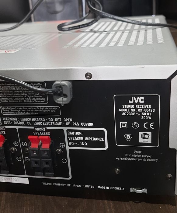 JVC підсилювач ресивер