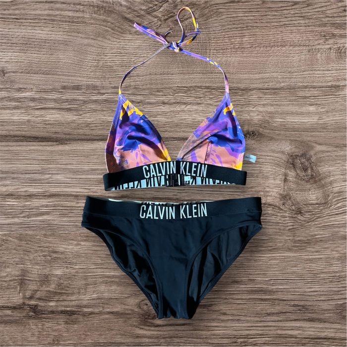 Bikini dwuczęściowy strój kąpielowy Calvin Klein S
