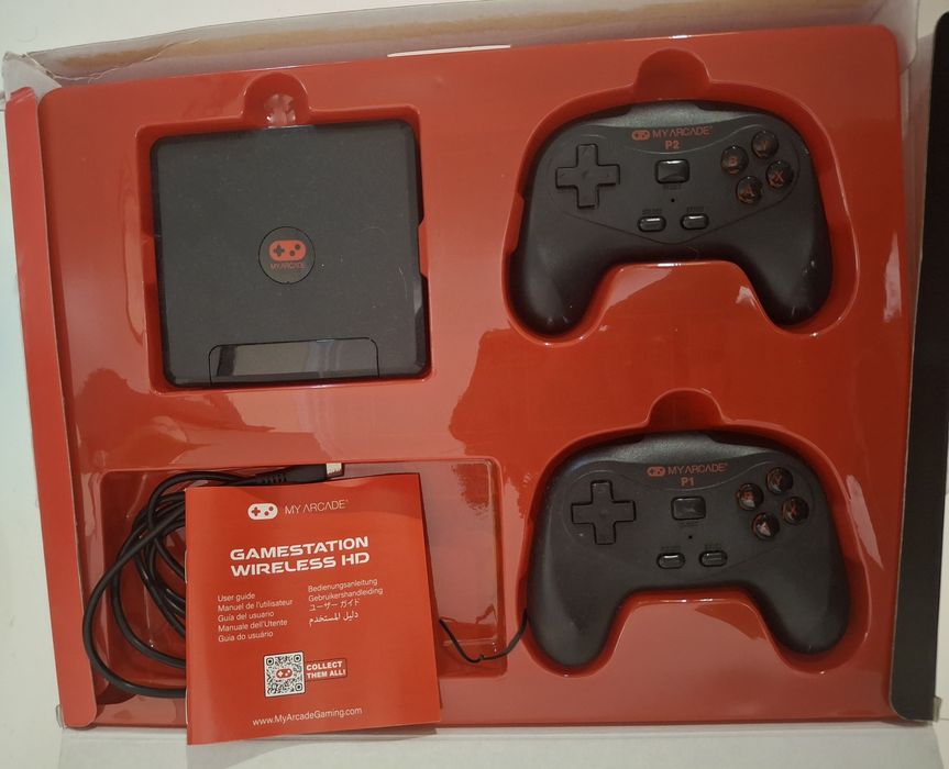 Consola Retro My Arcade GameStation Wireless HD – 250+ Jogos (Como Nova)