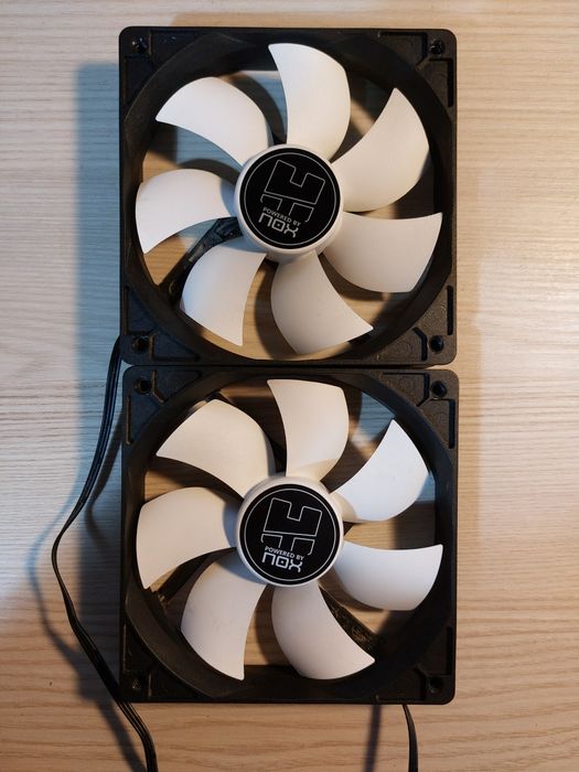 2x Ventoinhas NOX Hummer 120mm