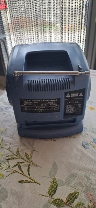 Tv portátil com radio