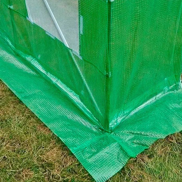 Польська теплиця парник з вікнами трьохшарова плівка брезент теплица