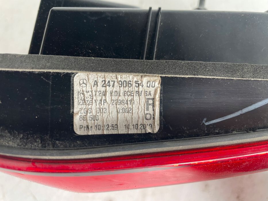 mercedes glb w247 lampa prawa tył a2479065400