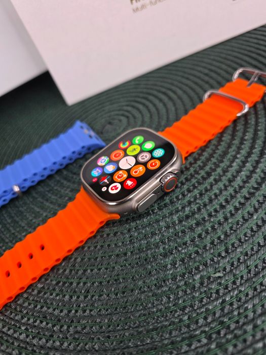 Smartwatch HK Ultra2 Max – AMOLED , połączenia, sport, zdrowie, NOWY