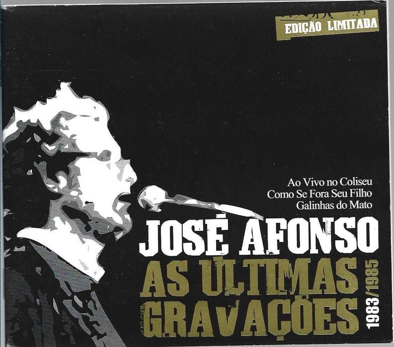 José Afonso	- - - - -		As Últimas Gravações	- - - - -	4 X CD